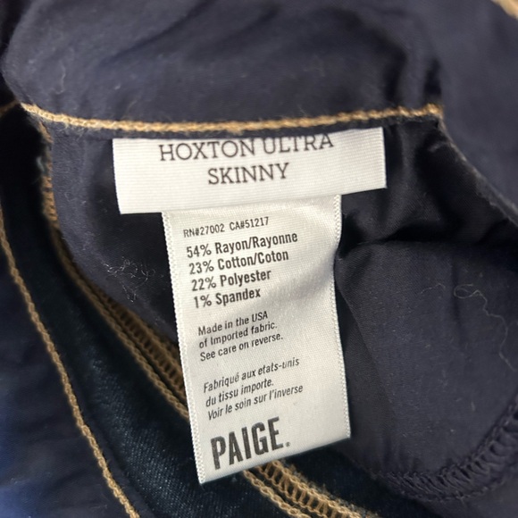 Paige Hoxton Ultra Skinny size 30 - Picture 6 of 6